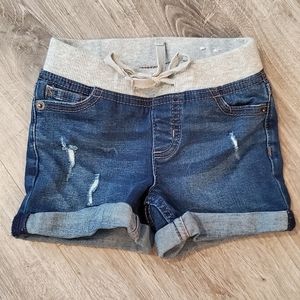 Justice Girls Distressed Shorts